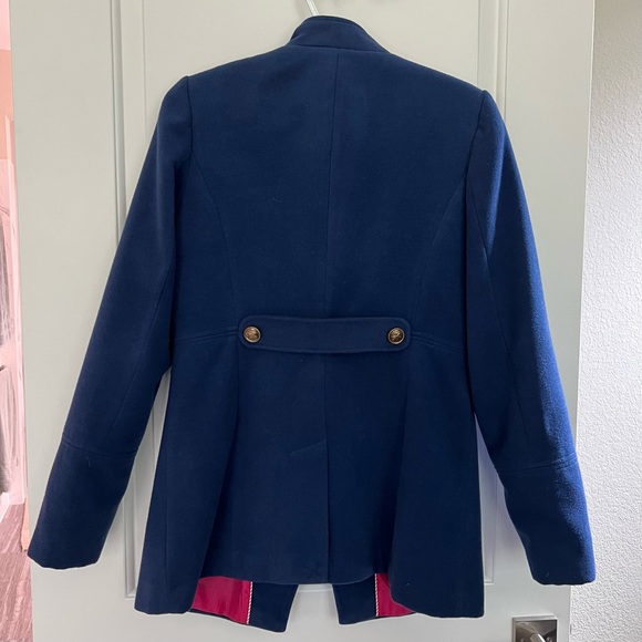 Tommy Girl Navy Pea Coat - Picture 2 of 7